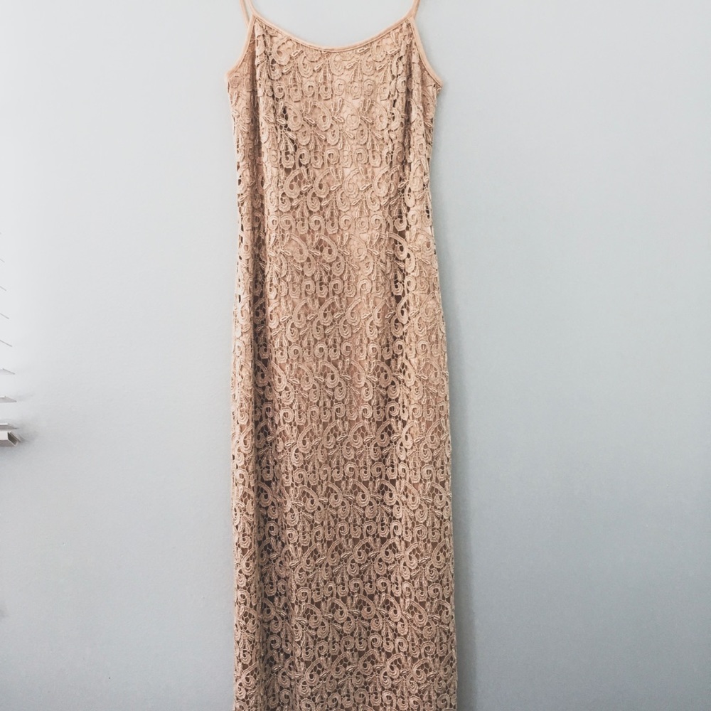 Lace gown
